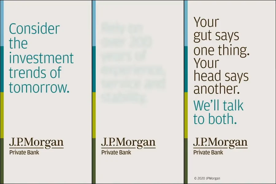 J.P. Morgan — Sidelines / market insights